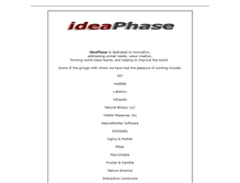 Tablet Screenshot of ideaphase.com